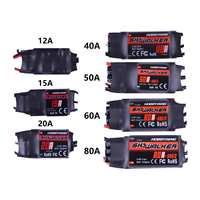 15A 20A 30A 40A 50A 60A 80A ESC Speed Controller With UBEC For RC Airplanes Helicopter Compatible Hobbywing Skywalker