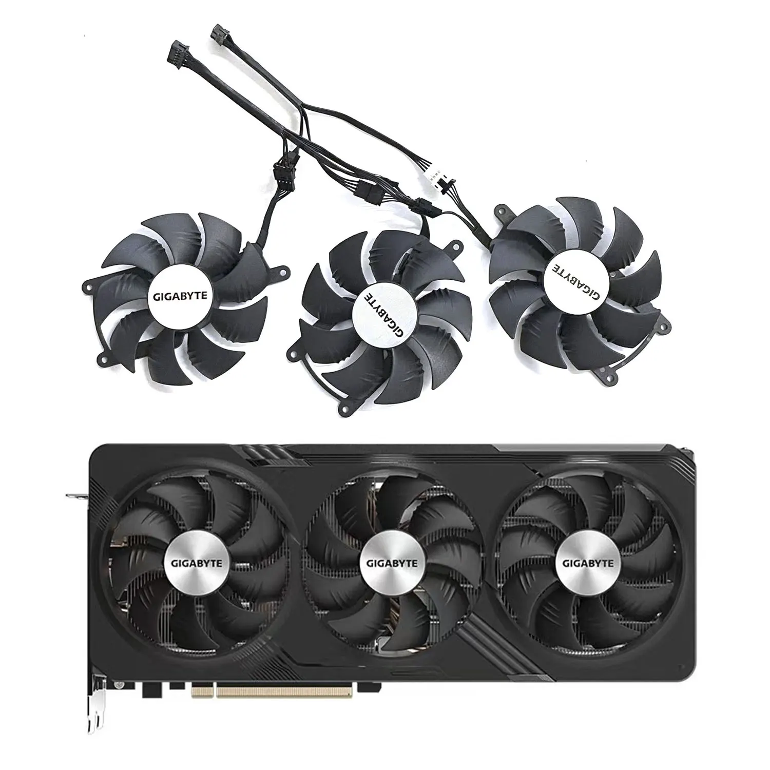 3 FAN Brand new 6PIN 88MM GA92S2U RX7700 XT GPU fan for Gigabyte RX 7700XT 12G Magic Eagle graphics card replacement fan