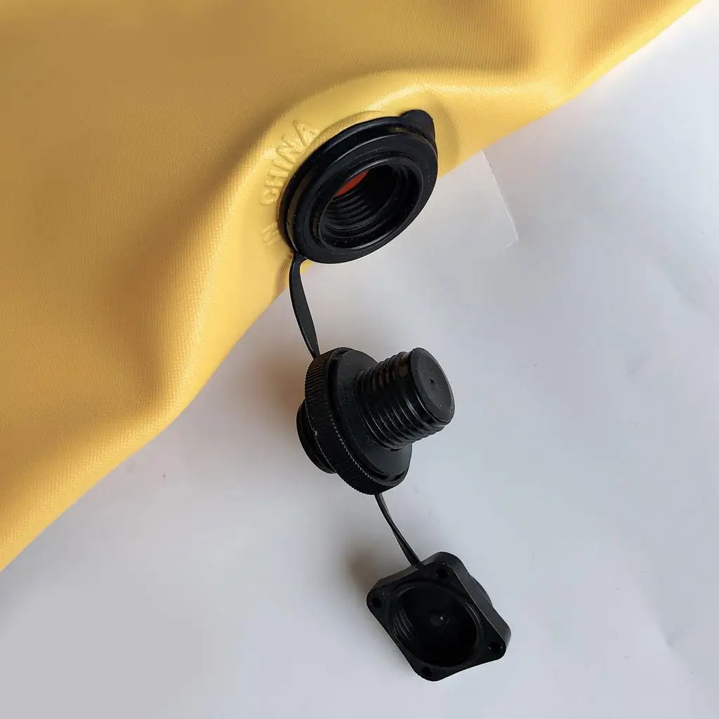 

Yellow PVC Inflatable Kayak Stabilizer Buoyant Equipment for Canoe Fishing Boat Accessories