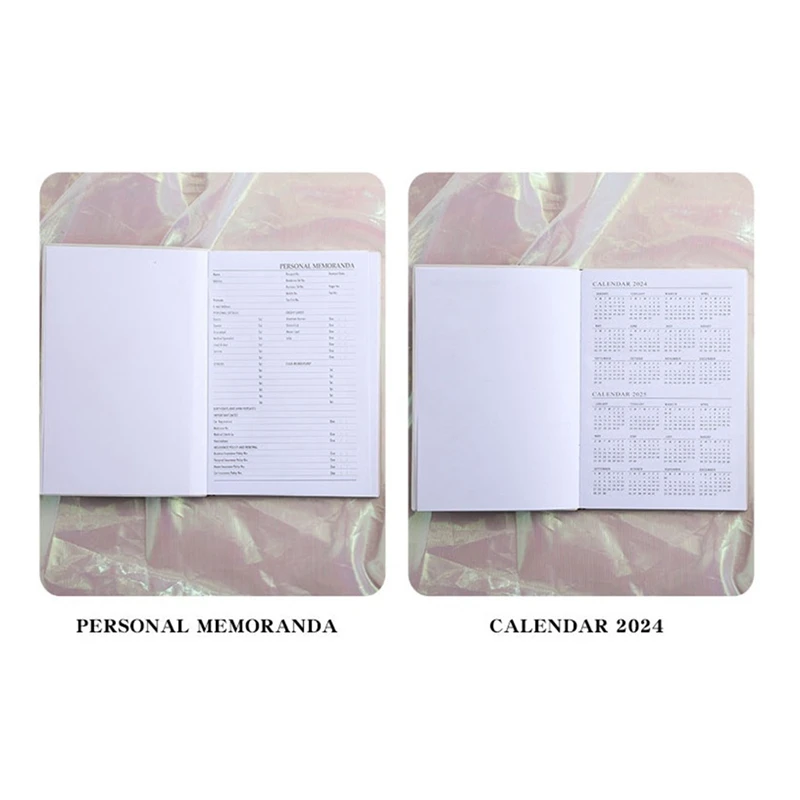 24 Hourly Planner 2024 - 24 Hour Weekly And Monthly Appointment Book 2024 Minimalist Teacher Planner