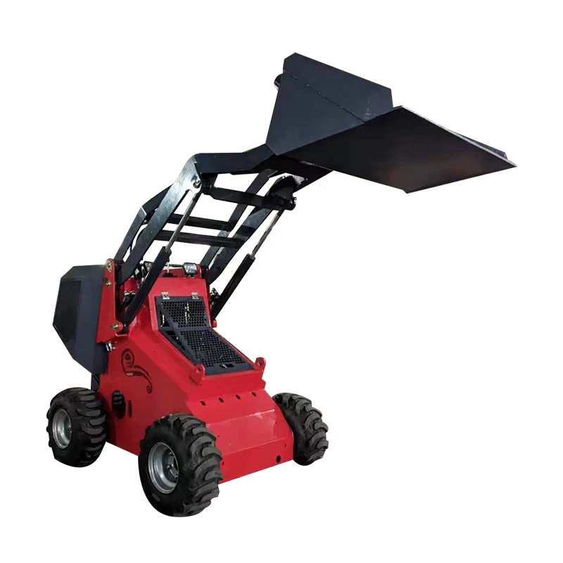 Compact Front-End Sliding Loader, Compact Wheel Loader, Adequado para Agricultura em Pequena Escala, Customizável, Alta Qualidade, Vendas de Fábrica