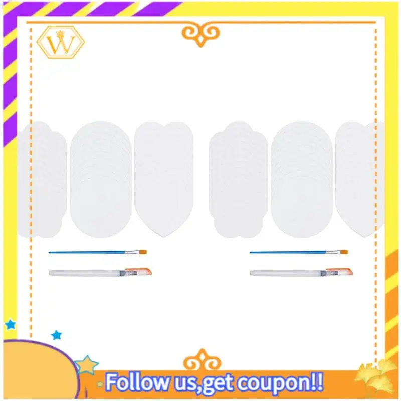 A01K-60 Pcs Foam Texture Paper 3D Drawing Magic Canvas Sponge With Water Brush For Acrylics Painting DIY 3D Drawing