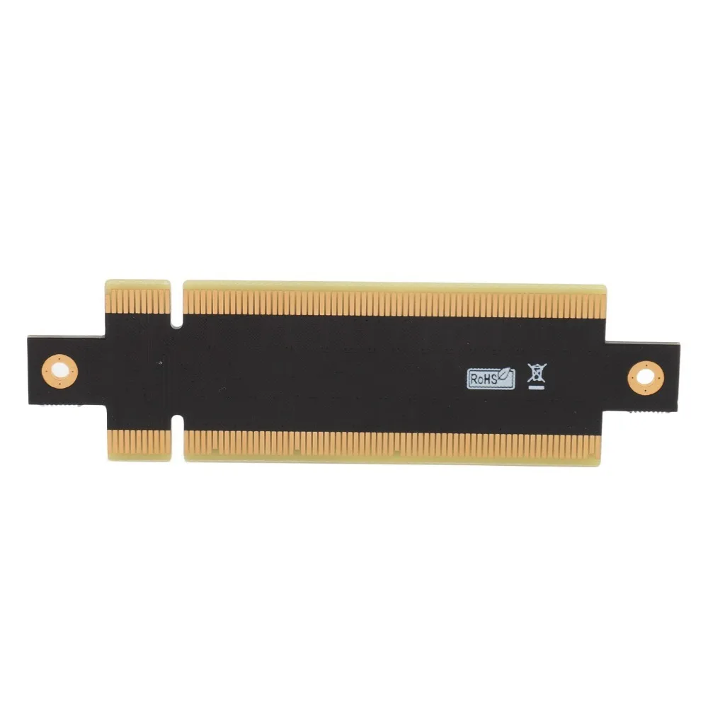 

Адаптер-переходник PCI Express 16x (мужской-мужской) для высокоскоростной и стабильной подключения графических карт PCIe 16X, карта расширения PCIe 16X, райзер-карта PCIe 16X