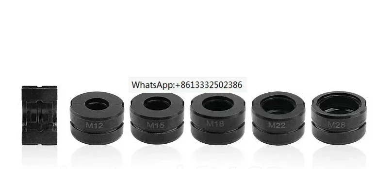 

2PCS Hydraulic Pipe Crimping Dies Th U Pipe Dies for PEX Fittings and V M Vau Vus for Copper Fittings Electrical Tools