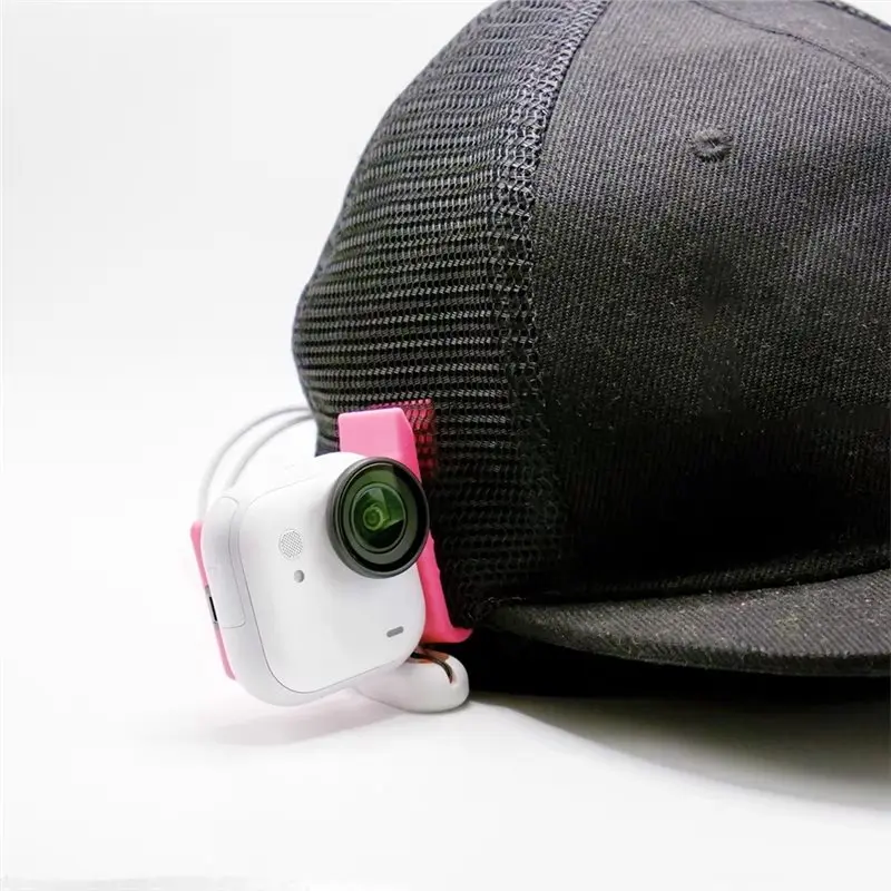 M51K-Mount Camera Cap Holder For GO Ultra Magnetic Side Hat Clip First-Person View Black