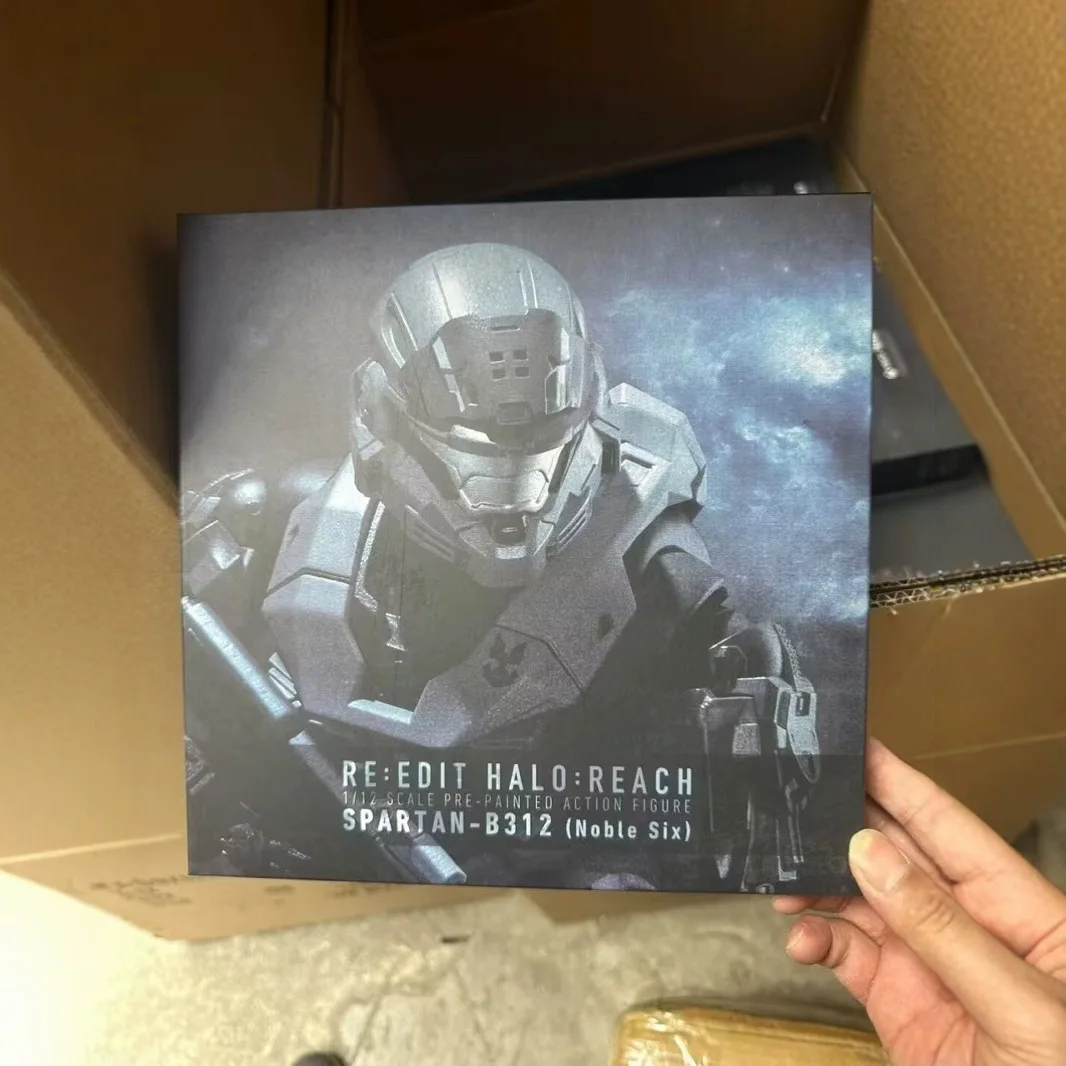 New Arrival Spartan Noble 6 1/12 Master Chief Black Articulated Boxed Figure