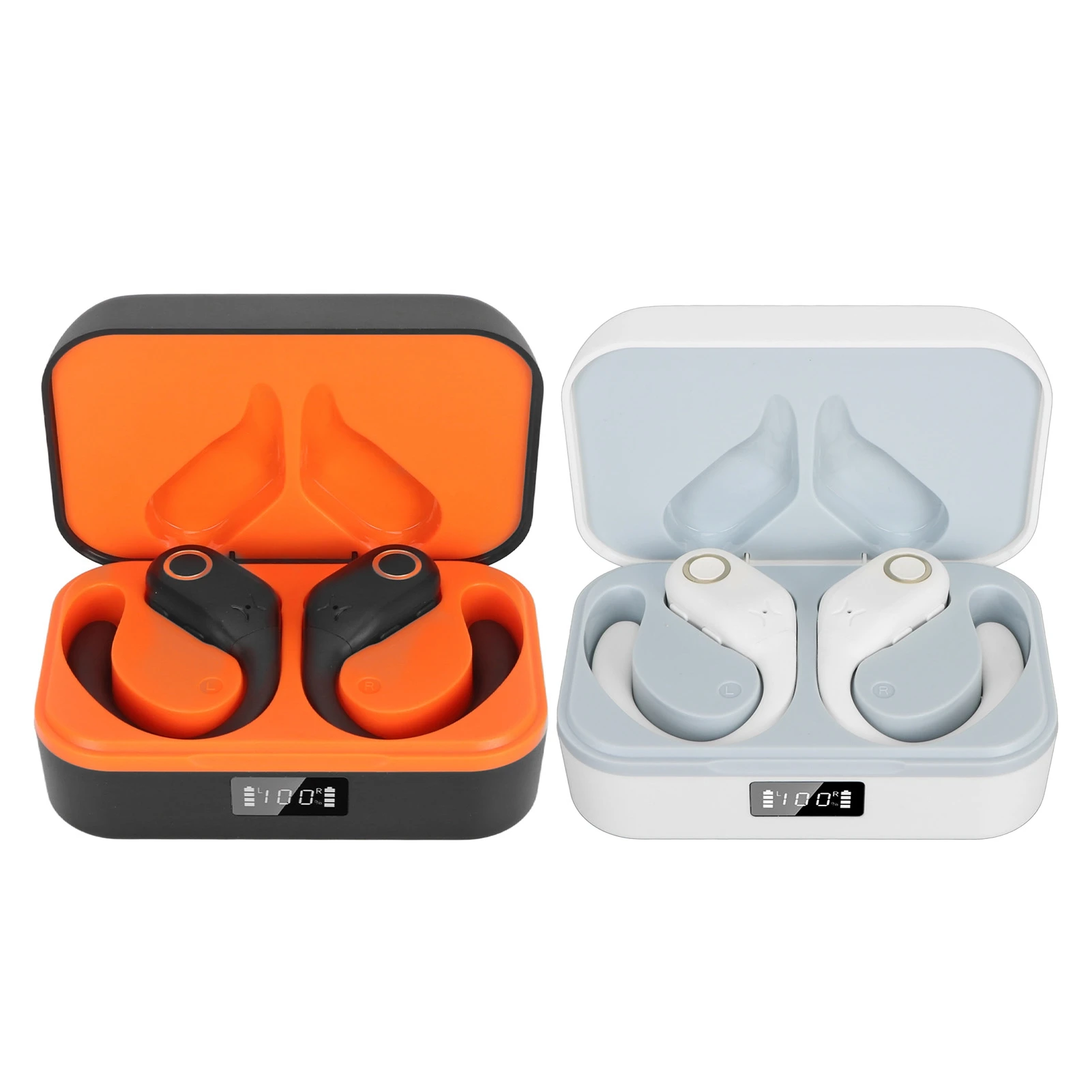 

Bluetooth Translator Earbuds Earphones 144 Languages Noise Reduction Stereo Wireless Translation Headphones with Charging Case