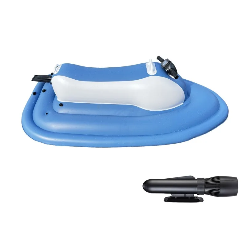 RC Inflatable Water Scooter Underwater Thruster High Capacity Battery Portable Aquatic Sports Equipment Adult Swim Dive Lake Sea