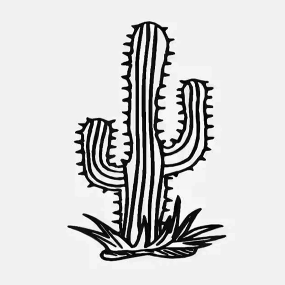 

Desert Adventure Vinyl Car Stickers Waterproof for SUV Truck Bumper Fender - Cactus Off-Road Auto Body Decor Accessories