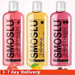 Strawberry lubricants Anal Lubricant for Session 200ml More fruit Water-based lube oil Gay Lubricsate anal Sex Toys