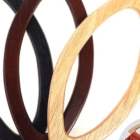

1 шт., 20x8,7 см, ручки из цельного дерева для шитья, вязаные крючком сумки, 3 цвета, сумка, кошелек, деревянная ручка для сумки