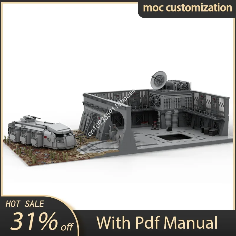 

NEW 4386PCS Moc Star Battle 3D Model Imperial Bunker Base Creative Children Brick Toy Birthday Building Christmas Gift Blocks