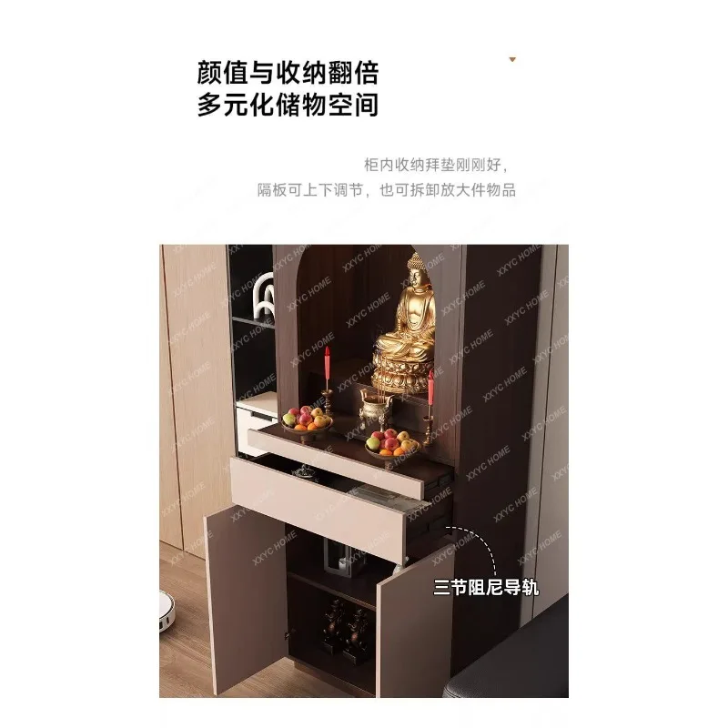 XXShrine offering table Modern small Buddha statue display cabinet Offering table Shrine cabinet