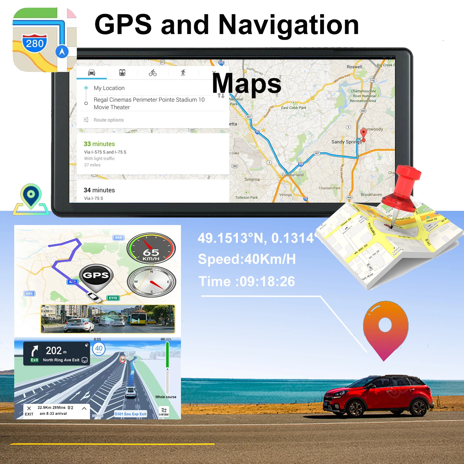 10.1 Inch Touch Screen 4G GPS DVR Monitor 360 View 4ch BSD Ai Detection Alarm 4x AHD 1080P Backup Cameras Kit For Truck Bus Rvs