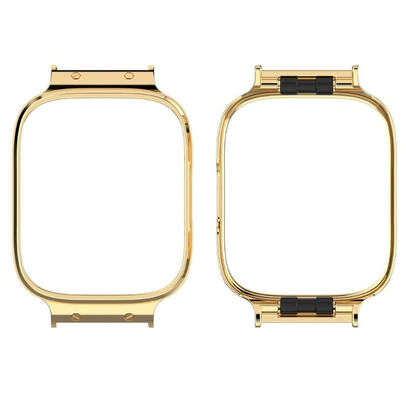 Sleek Metal Frame Smartwatch Frame Metal Bezel Easy Installation Watch Part Dropship