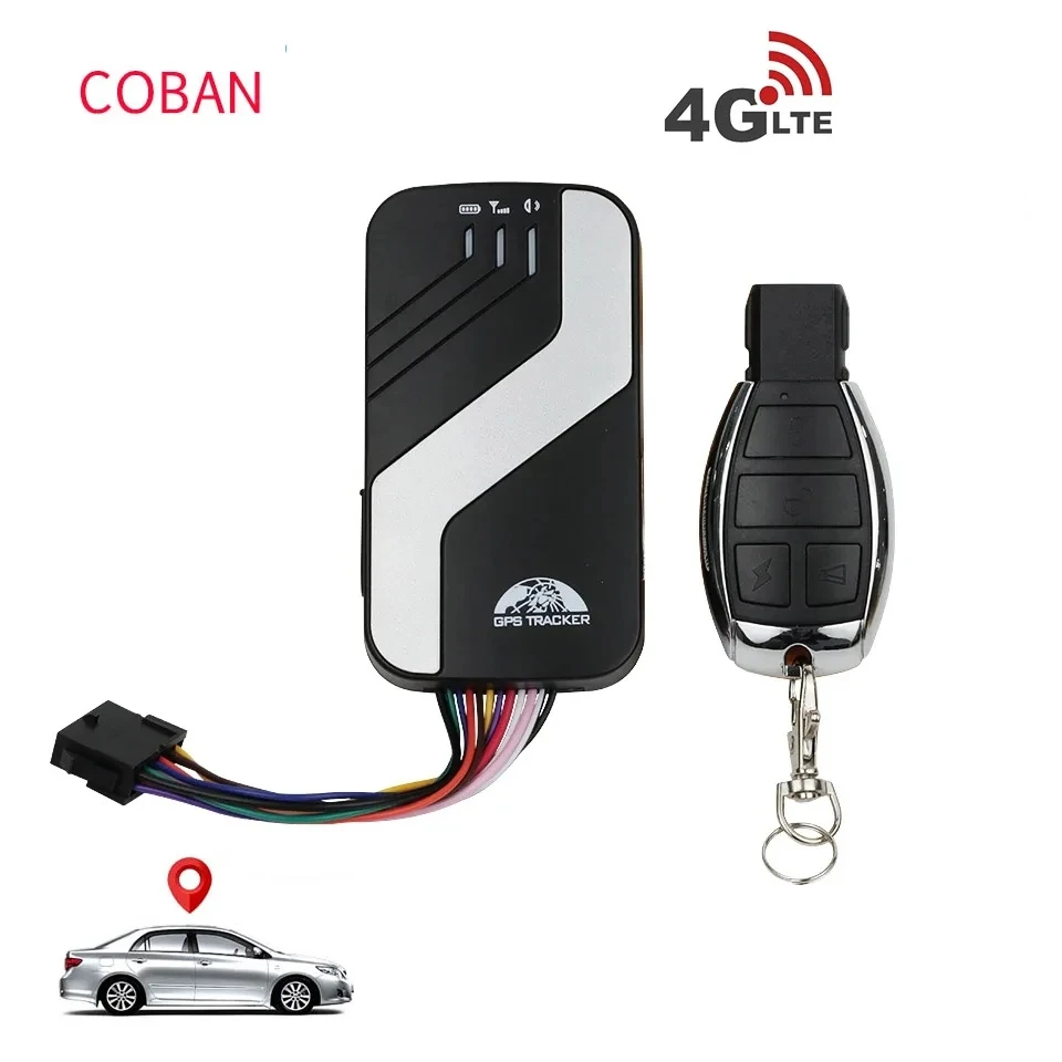 Coban TK403B 4G LTE Vehicle Tracking Device Cut Off Fuel Alarm ACC Alarm  Door Open Alarm