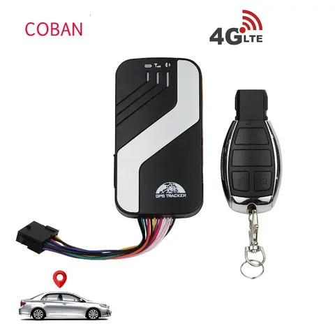 Coban TK403B 4G LTE Vehicle Tracking Device Cut Off Fuel Alarm ACC Alarm  Door Open Alarm