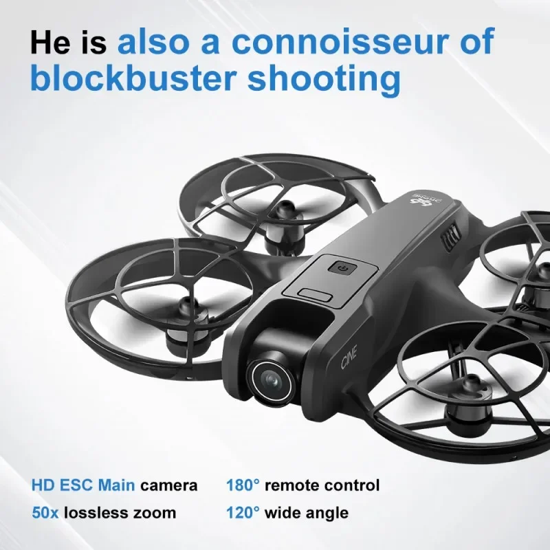 VIVO V666 Mini RC Aerial Drone 8K HD Camera Foldable Intelligent Obstacle Avoidance Screen Remote Control Brushless Motor UAV