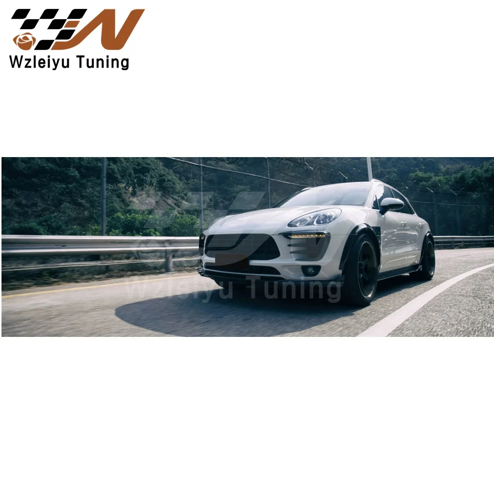 مصدات أمامية من ألياف الكربون عالية الجودة لبورشه ماكان S GTS 15-21 إعداد ديكور جديد