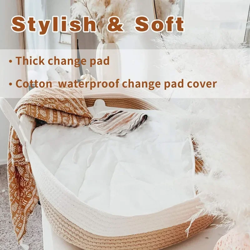 Multi Functional Light Soft Durable Going Out Newborn Sleeping Basket Crib Baby Bassinet Accessories