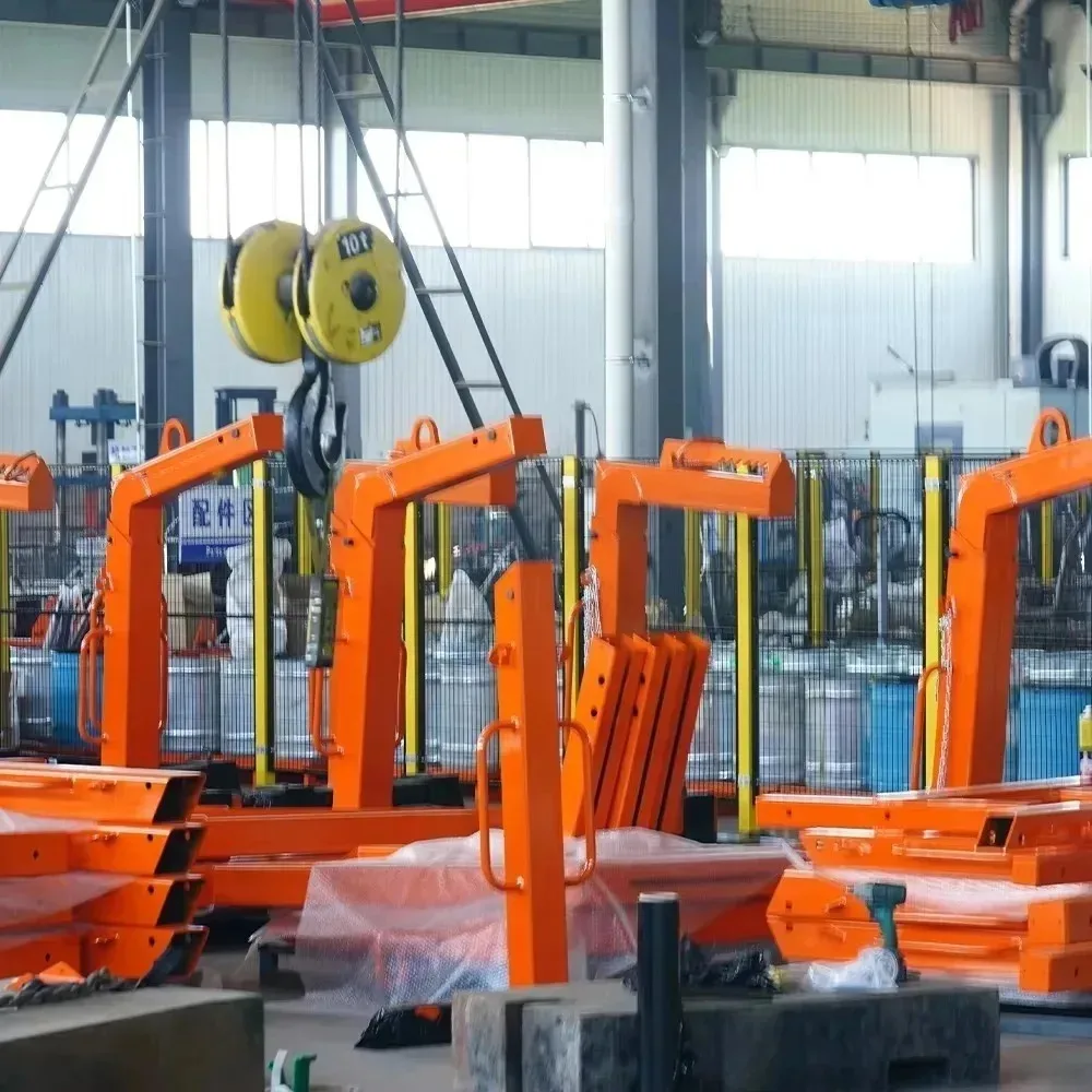 Manual Crane Tool Auto Balancing Pallet Fork 1T 2T 3T 5T For Goods Lifting