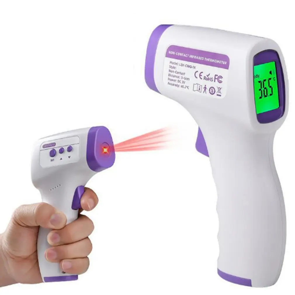 Non-contact Body Temperature Digital Forehead Thermometer Electronic Contactless Clinical Accuracy Meter Fever For Adult Child