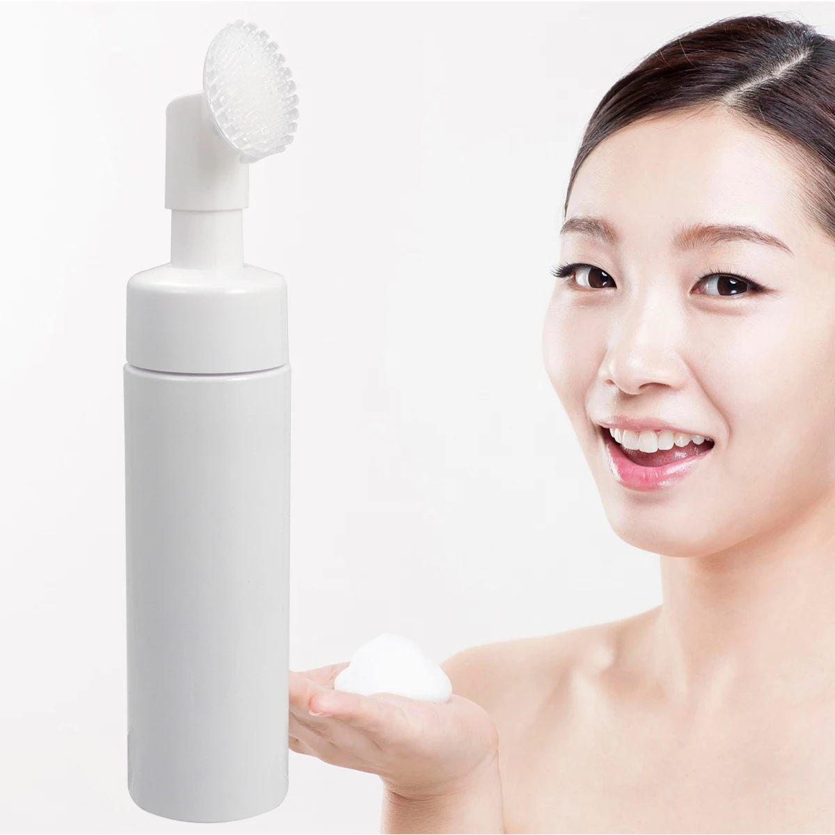 

2 PCS Bottled Portable Cosmetics Toiletry Bottles Empty Sub Travel Mousse Bubble