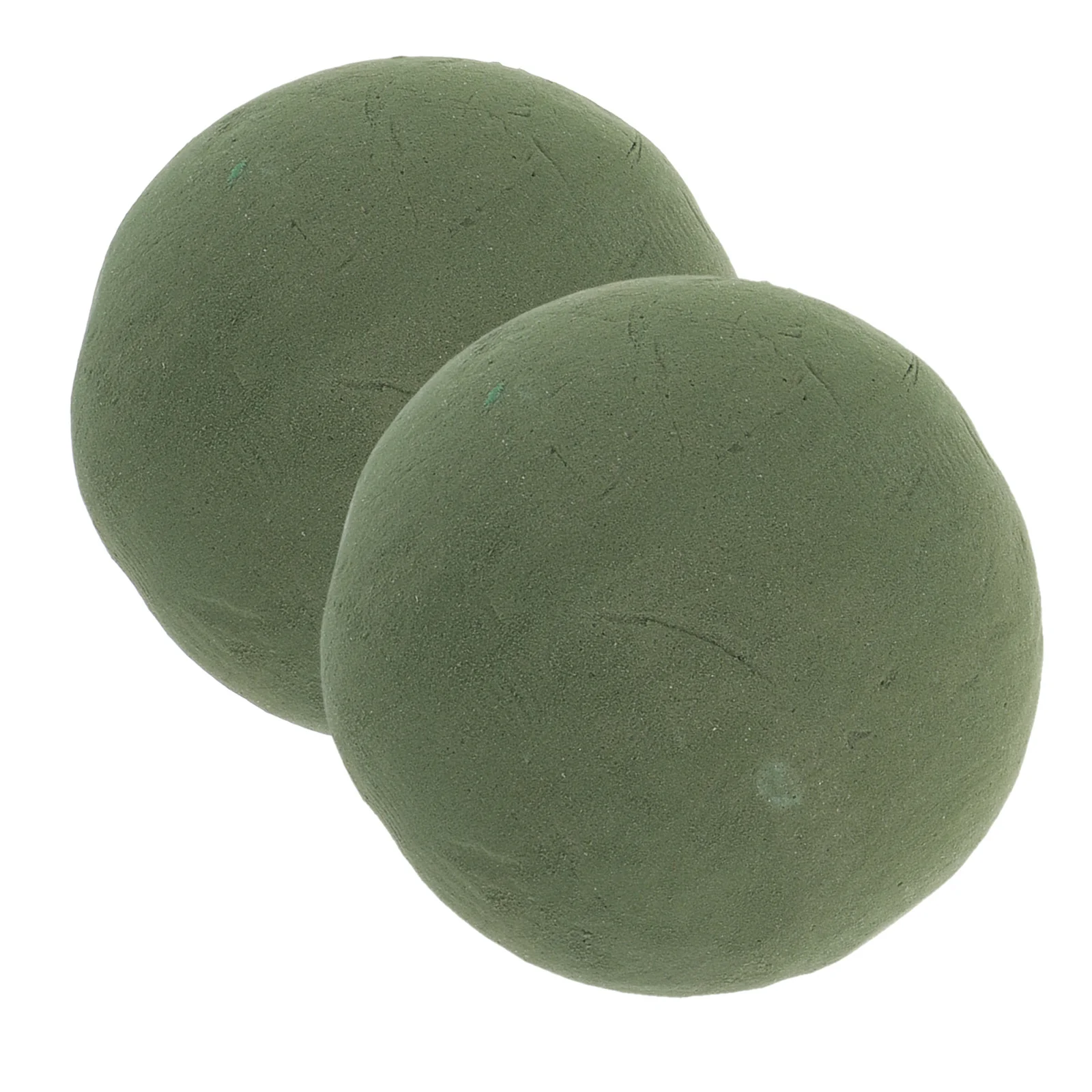 

2Pcs 5.89inch Green Foam Ball Florist Craft Supplies for Fresh Artificial Flowers Christmas Wedding Craft Foam