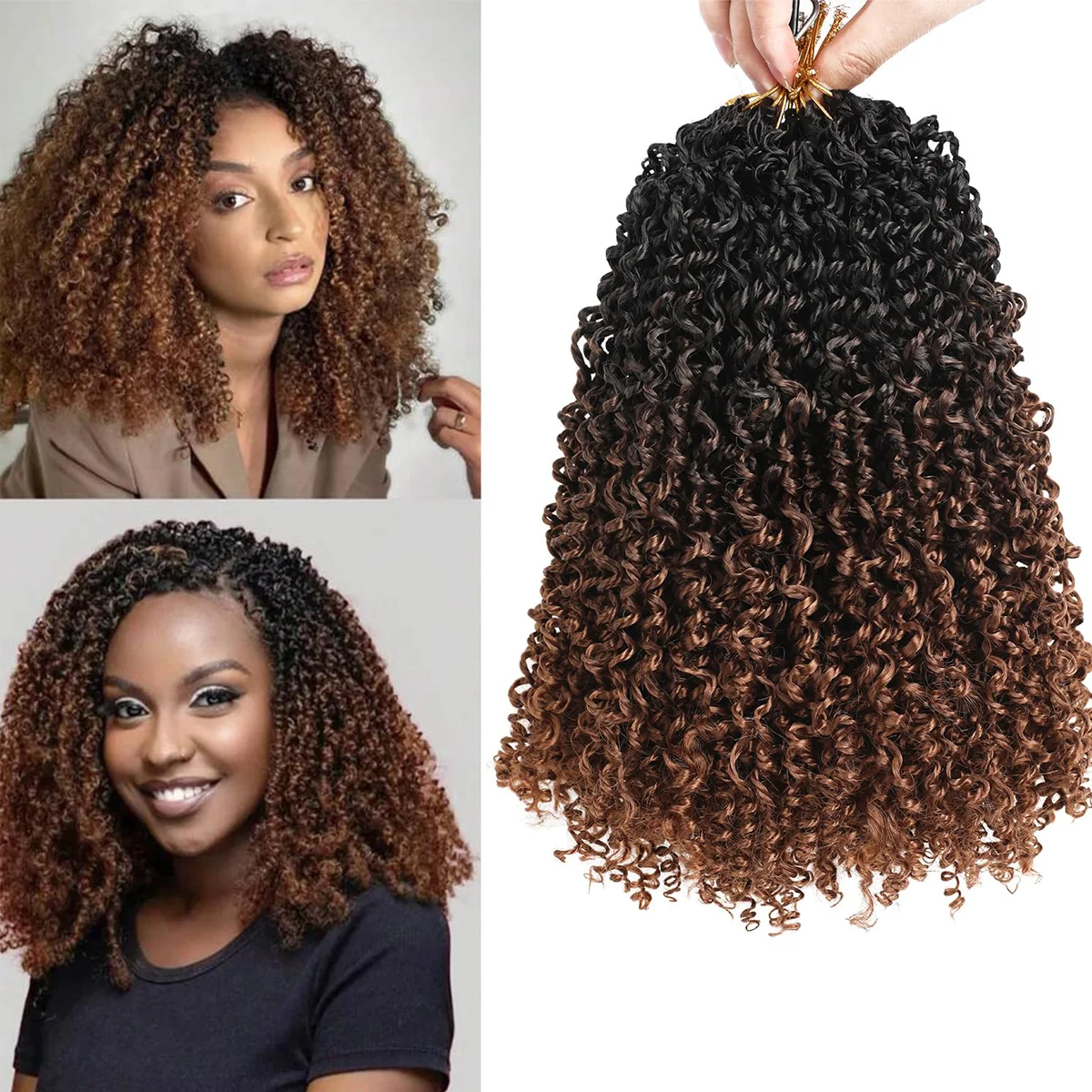 Yanky Twist Crochet Hair Extensions，8