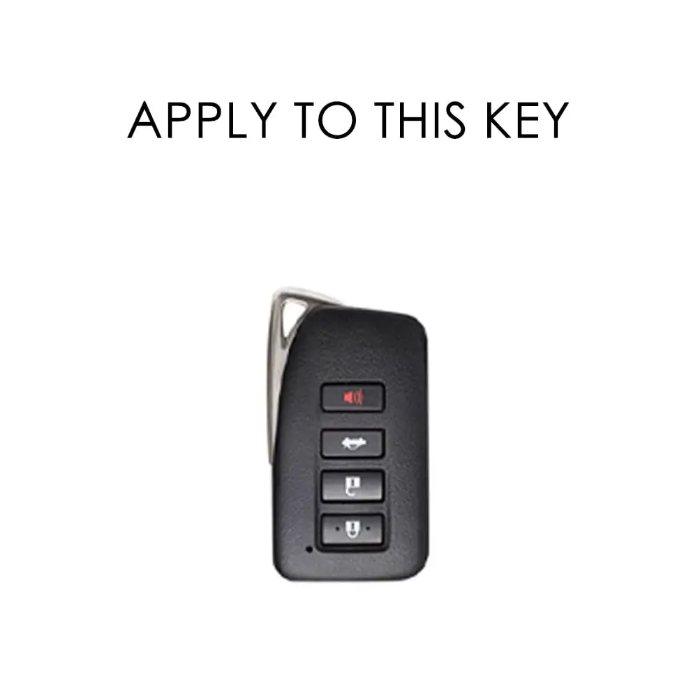 Alloy Leather Car Remote Key Case Cover Shell for Lexus ES is GS NX LS RX RC 300h 350 200t 250 300 F 450h 460 600h