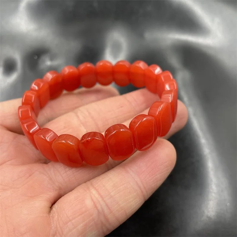 New Style Manual Red Jasper Jade Bracelet