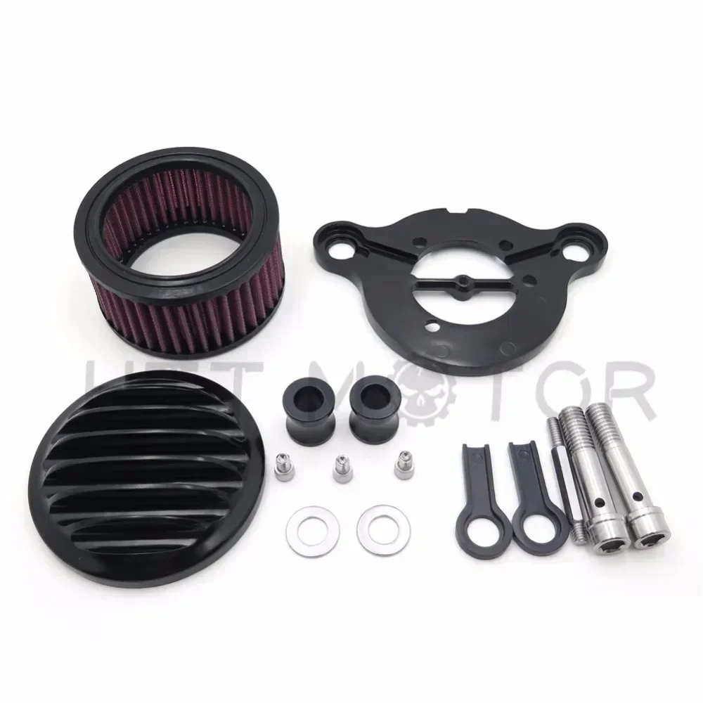

Motorcycle Air Cleaner Intake Filter System Kit for Harley Sportster XL883 XL1200 1988-2015