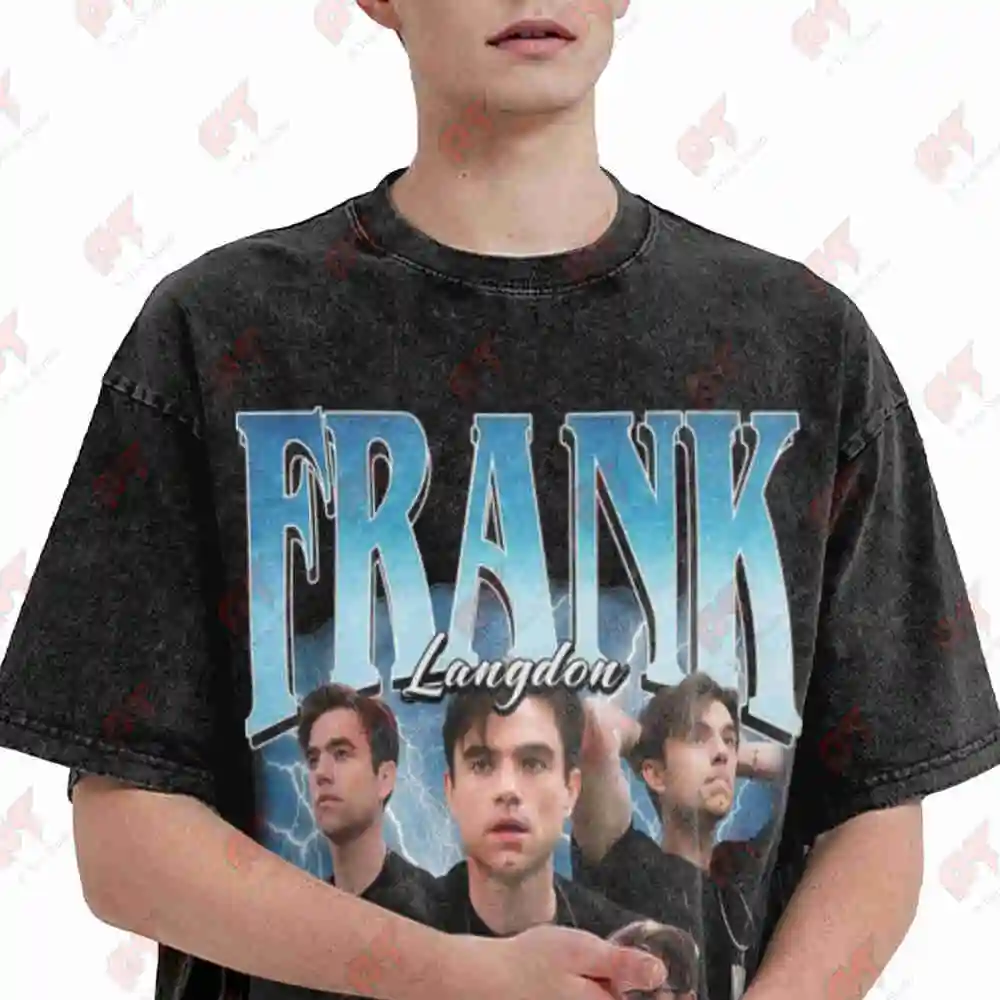 Dr Frank Langdon Bootleg Patrick Ball Movie Vintage Washed Tee Pure Cotton T-Shirt