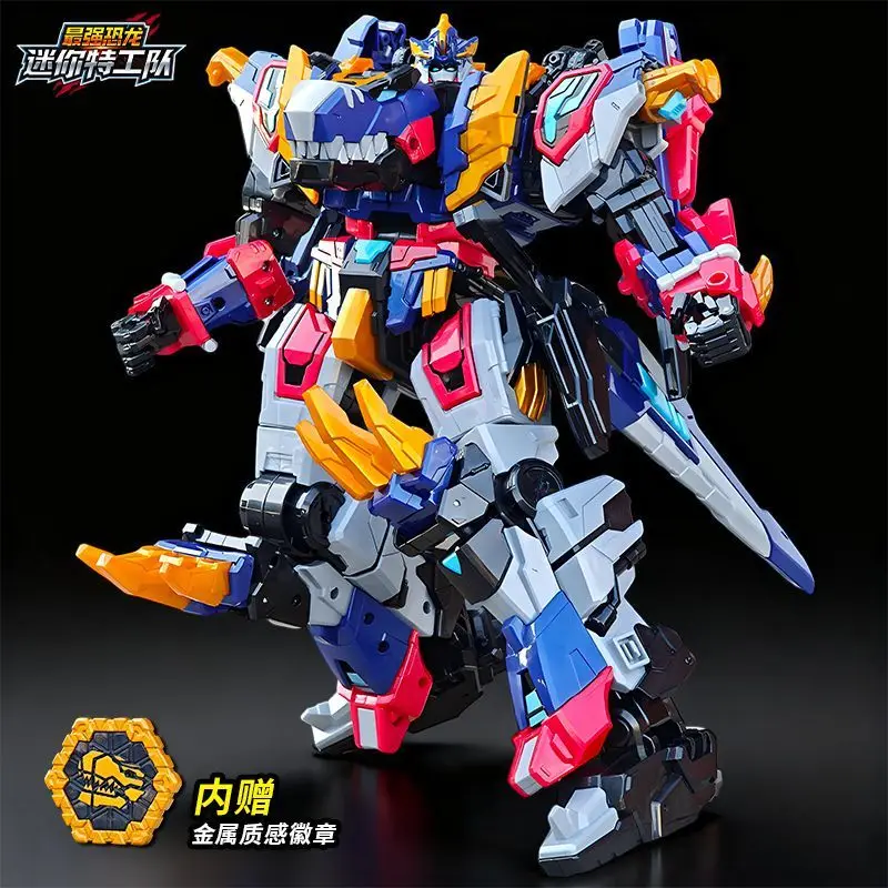 MiniForce Penta X Ranger Transformatie Robot Bot REX KAISER Model Mini Force Vervorming Combiner Action Figure Speelgoed Gift