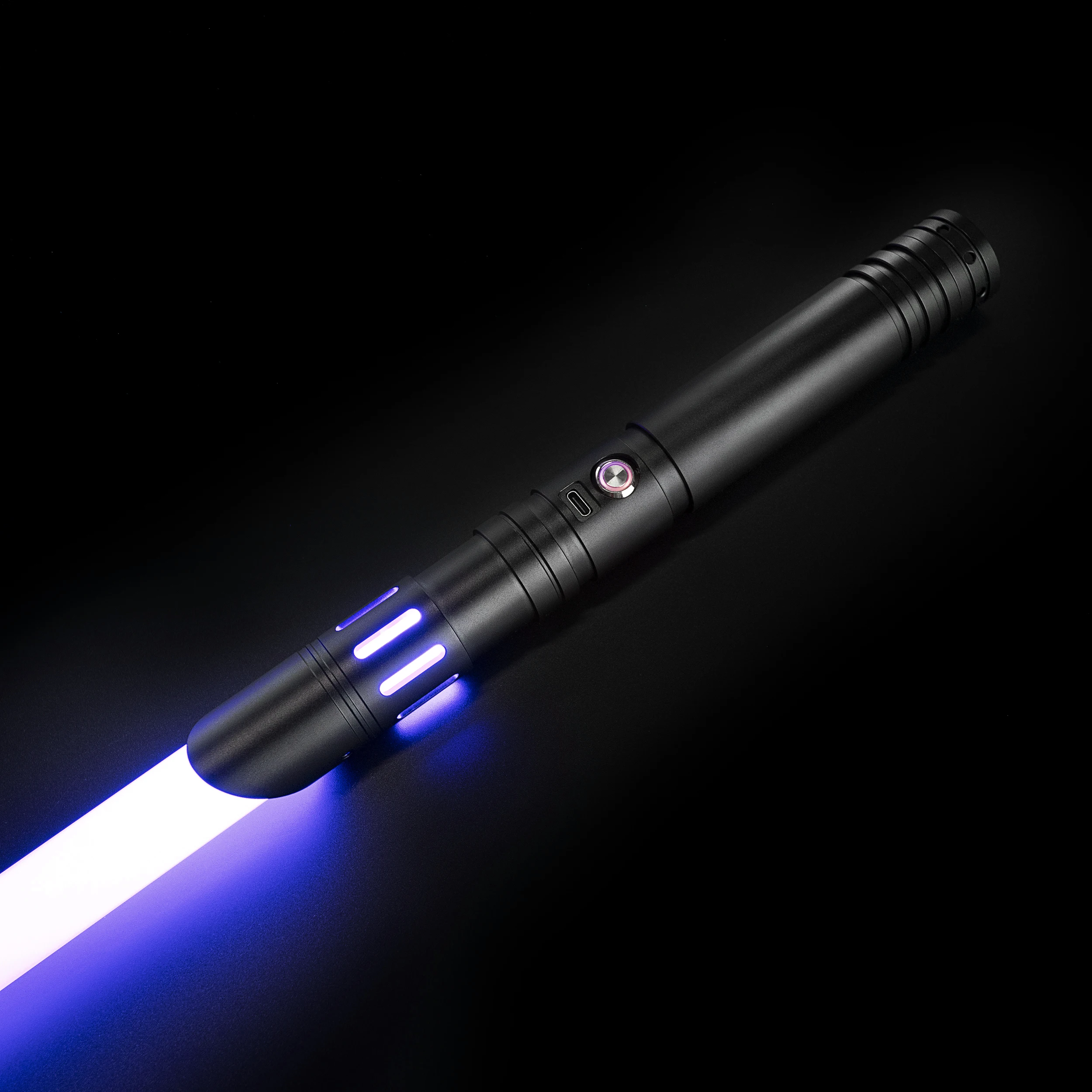 DamienSaber Xeno 3.0 Pixel Lightsaber, Smooth Swing Metal Hilt, RapDueling Light Sabers, Laser Sword Toys, 34 Sound Uniform ts