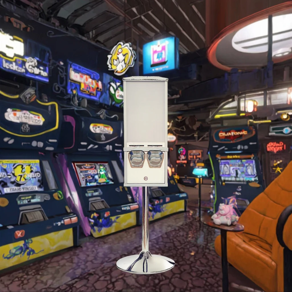Cartoon Sticker White Tattoo Vending Machine Token Payment SDK Features