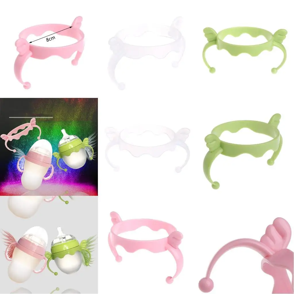 

Compatible Baby Bottle Holder, Bottle Handle Grip Small Hand Gripping Design L8RB