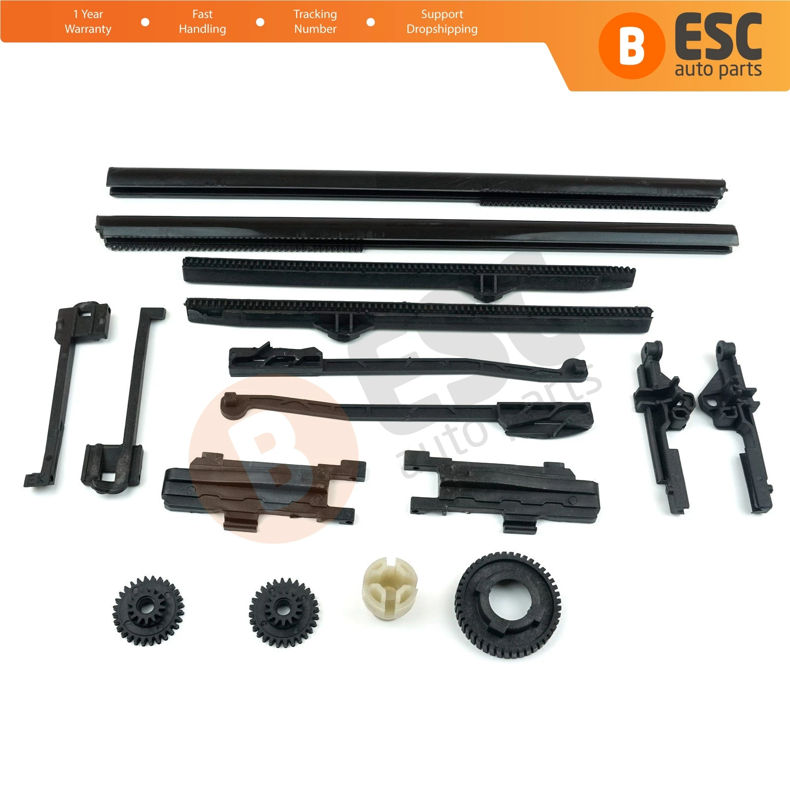 

ESR1 Electric Sunroof Guide Rail Repair Set Left and Right EFM100050 EFM100060 for Land Rover Freelander MK1 L314 2/3 4/5 Door