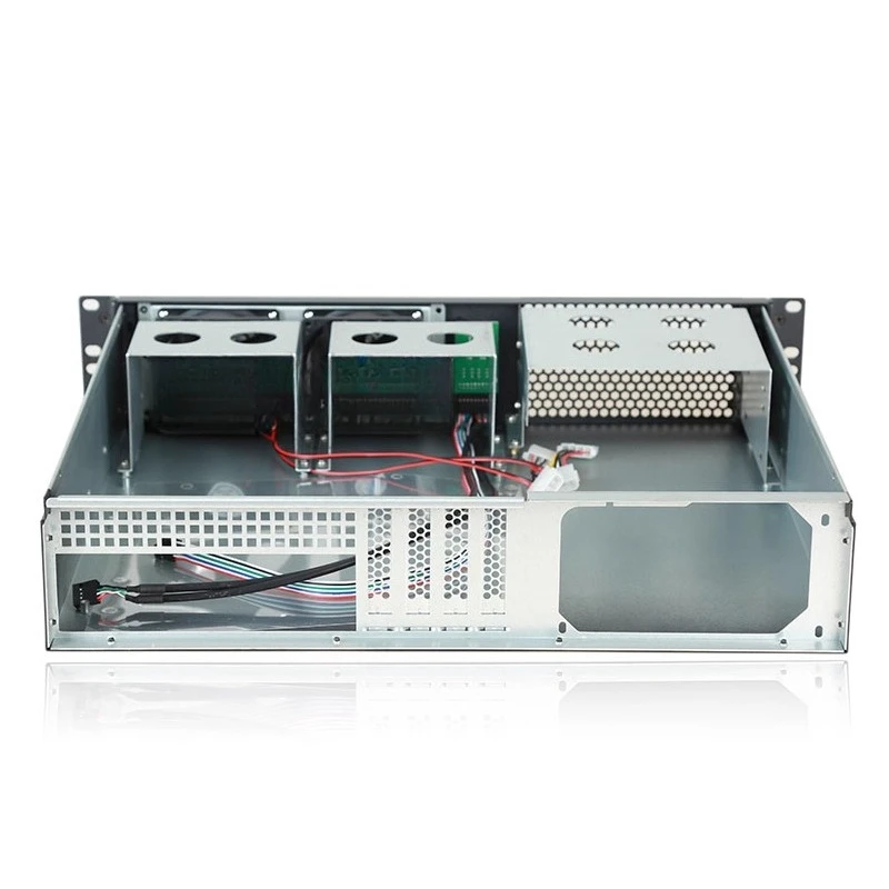 

MATX Main Board PC Small Power Bit 2U-239F Server Industrial Control Short Chassis 39CM Dual Optical Drive Bit