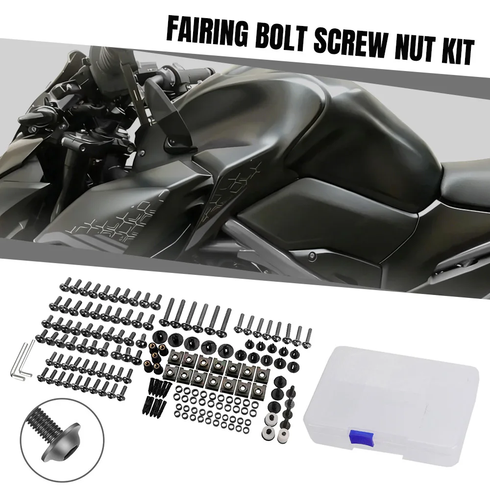 For suzuki DL650 DL1000 DL250 V-STROM 1000 650 250 1050 XT VSTROM Motorcycle Accessories Full Fairing Bolts Kit Screws Nuts