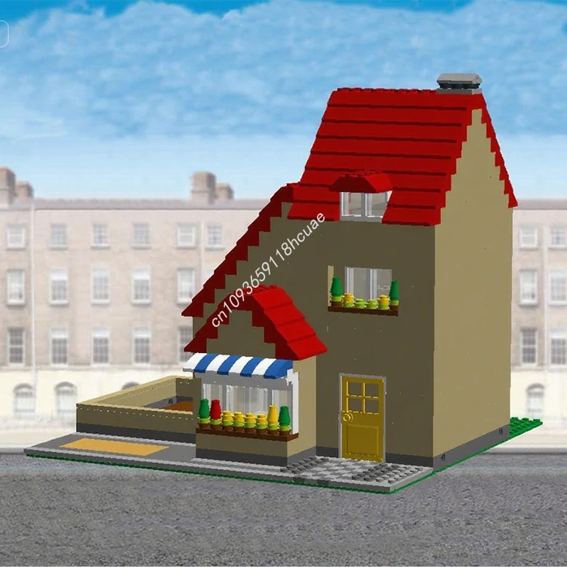 

583pcs MOC Modular 6754 Educational Model creative Educational Building Blocks Christmas Gift Christmas Gift Surprise