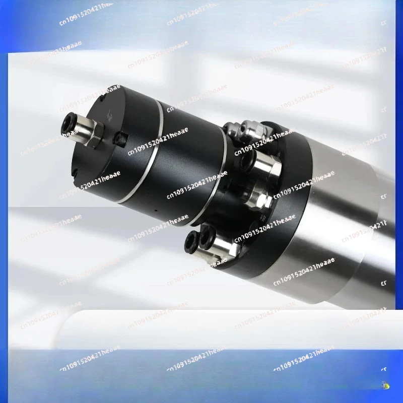 

Suitable for 40000rpm diameter 80mm ISO20 pneumatic tool change spindle, high-speed electric spindle for engraving machine
