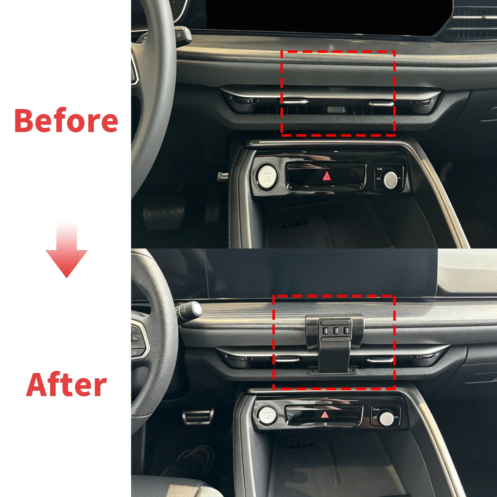 for Audi Q5 SQ5 TFSI e Sportback 2026 2027 2028 Vehicle-Specific Phone Holder Mount Car GPS Stand Easy Fix Auto Accessories
