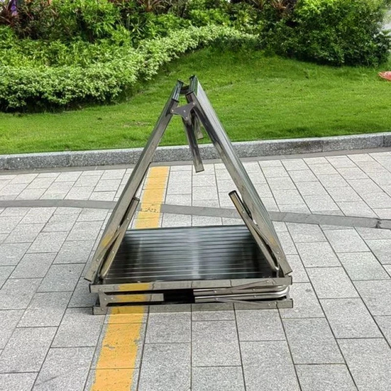 

Stainless Steel Extra Thick Shrinkable Bed, High-end Adult and Child Household Single Escort Lunch Break