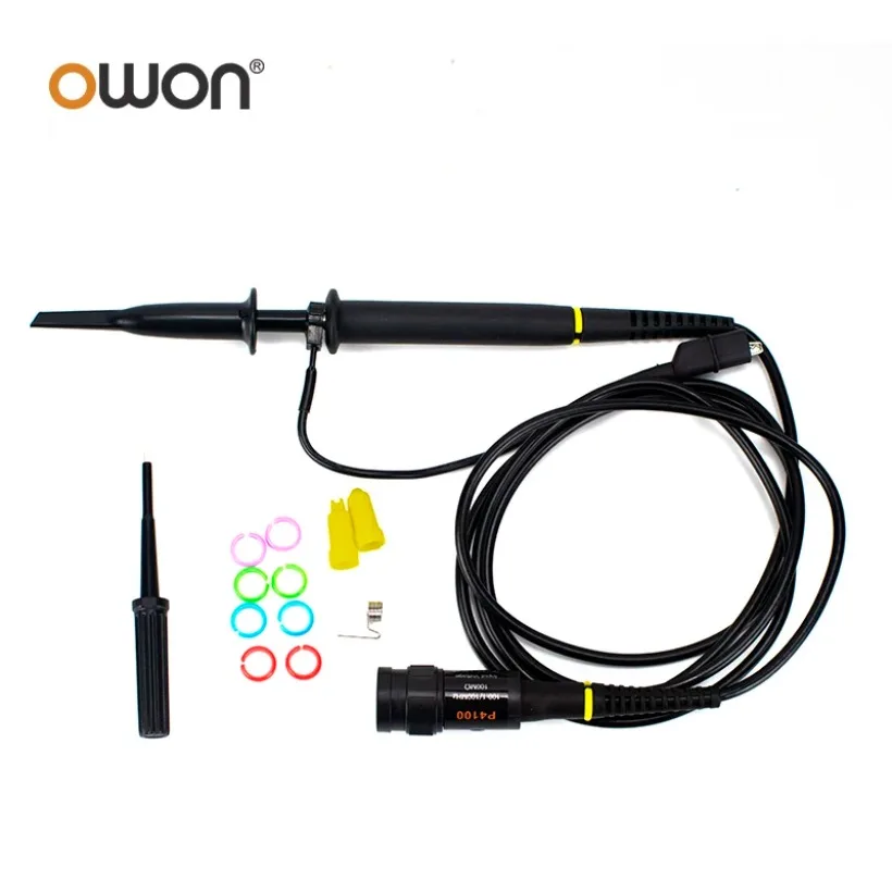 sondes-d'oscilloscope-numerique-owon-p4100-largeur-de-bande-100mhz-pour-oscilloscopes-de-la-serie-xds-hds200-1-piece-xing