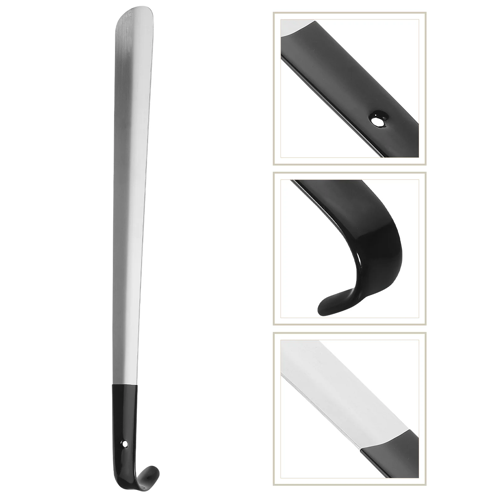 

Metal Shoe Horn Long Handle Stainless Steel Shoe Horn Portable Travel Shoehorn for Boots Casual Dress Shoes Men Women Seniors