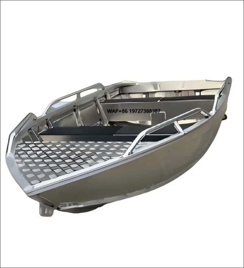 

8-футовая алюминиевая рыболовная лодка, изготовленная на заказ (OEM/ODM), полностью сварная, для отдыха, рыбалки и гребли, для водных видов спорта и развлечений