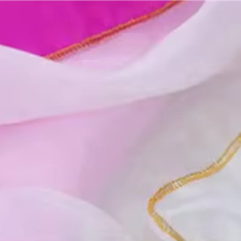 Hand-Made Belly Dance Silk Scarf Veils Gradual Colors Professional Oriental Dancer Stage Performance Show Props Worship Praise