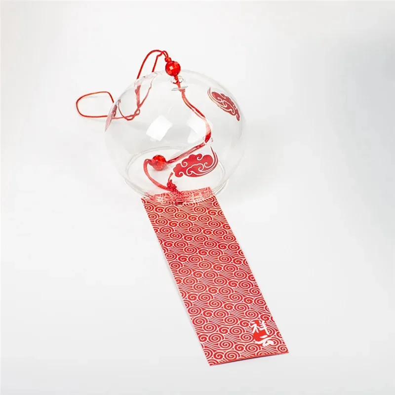 F-3C japonês vento carrilhão pingente capa de vidro presente aniversário decoração para casa