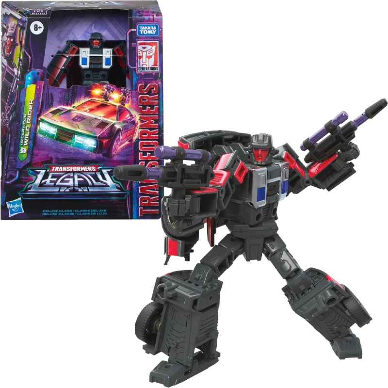 

[in-stock]hasbro Transformers Toys Generations Legacy Deluxe Decepticon Wild Rider Action Figure Model Toy Anime Gift